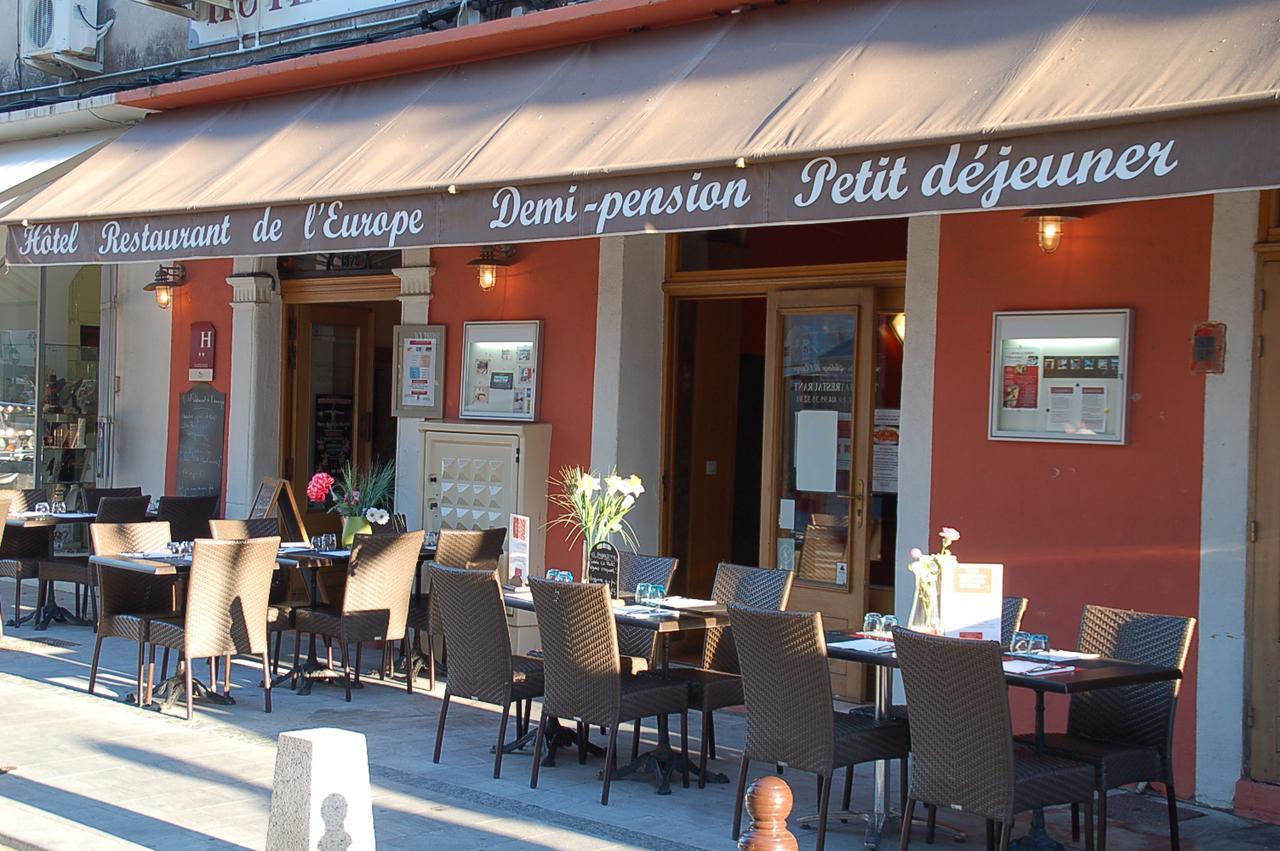 Hotel Restaurant L'Europe Saint-Florent  Eksteriør bilde