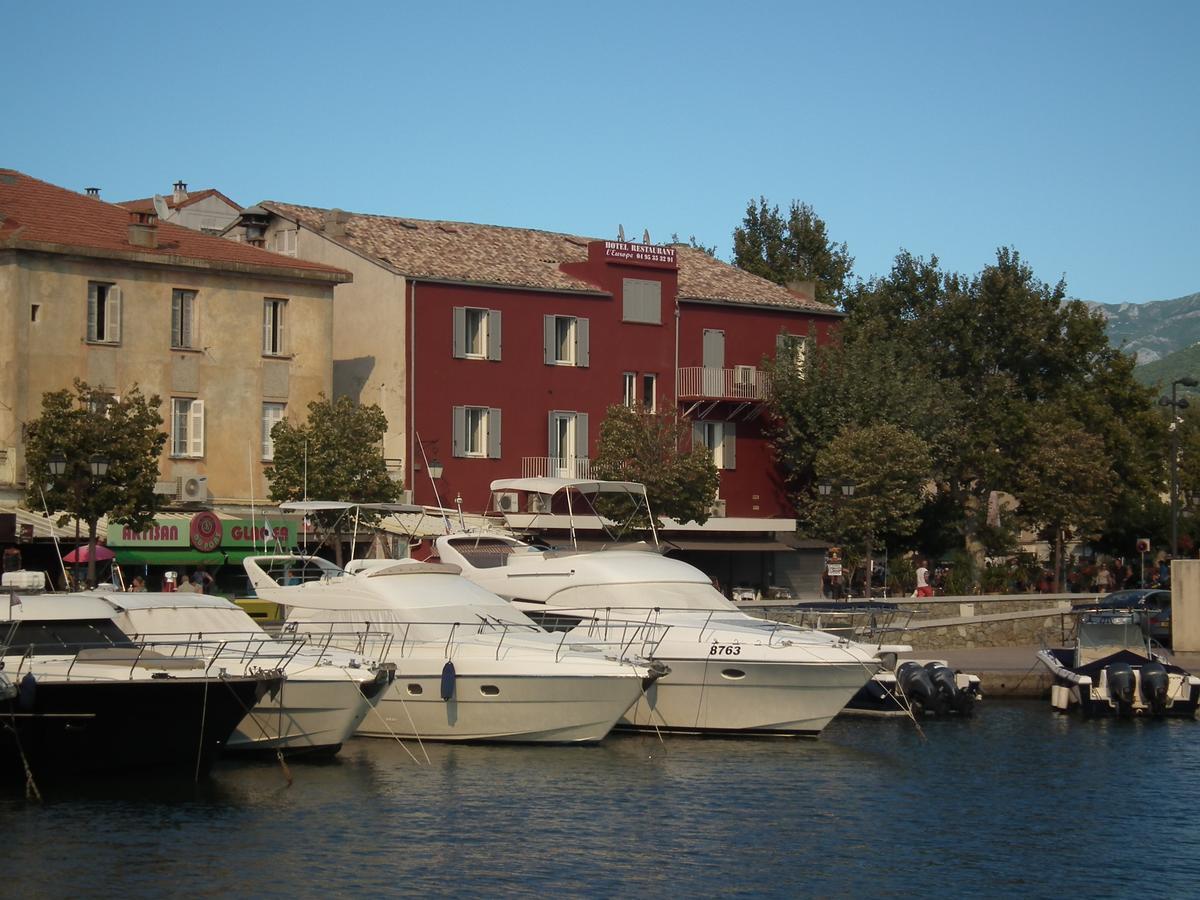 Hotel Restaurant L'Europe Saint-Florent  Eksteriør bilde